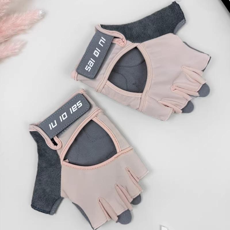 Fitness Gloves Men's and Women's Half Fingers Breathable Thin Equipment Training Dumbbells Yoga Kettlebells Non-slip Bicycle