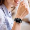 2in1 Case + Tempered Glass for Apple Watch 4/5/6/SE 40mm, Black