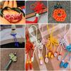 1 Pc Of 20 Meters/Bundle Of 2.5MM Chinese Knot Polyester Colored No.5 Thread Handmade Woven Rope DIY Jewelry Wire