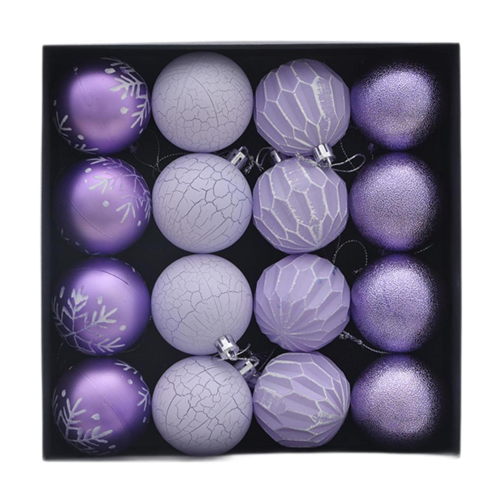 16 Pieces Christmas Ball Ornaments Tree Shatterproof Pendants Party Favors Baubles Xmas Balls Christmas Ornaments for Graduation