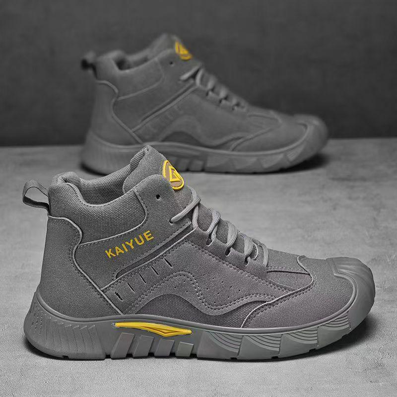 Herren Retro Martin Stiefel: Schmutzabweisende, leichte, verschleißfeste Outdoor-Arbeitskleidung für Herbst und Winter.