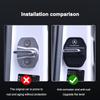 4pcs Car Silicone Door Lock Cover Protective Sticker For Mercedes Benz Smart W108 W124 W126 W213 W168 W169 W176 W220 AMG W203 jjj1