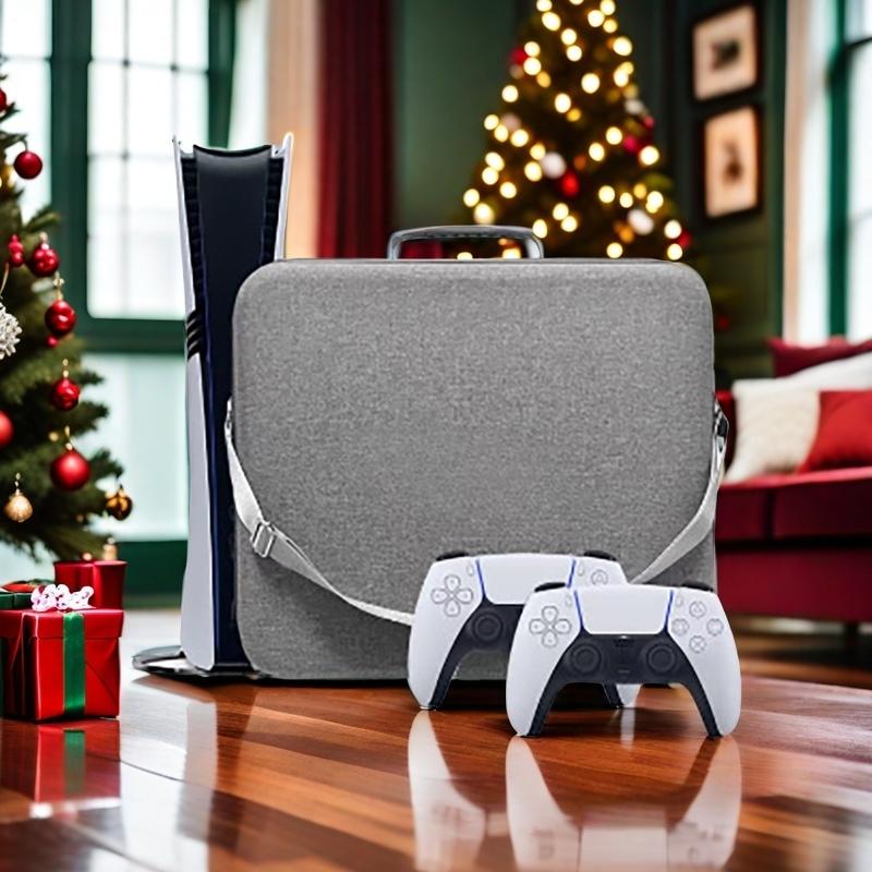 Suitable for PS5 Portable Bag, Playstation 5 Partition Storage Bag, EVA Shock Resistant and Drop Resistant Storage Box