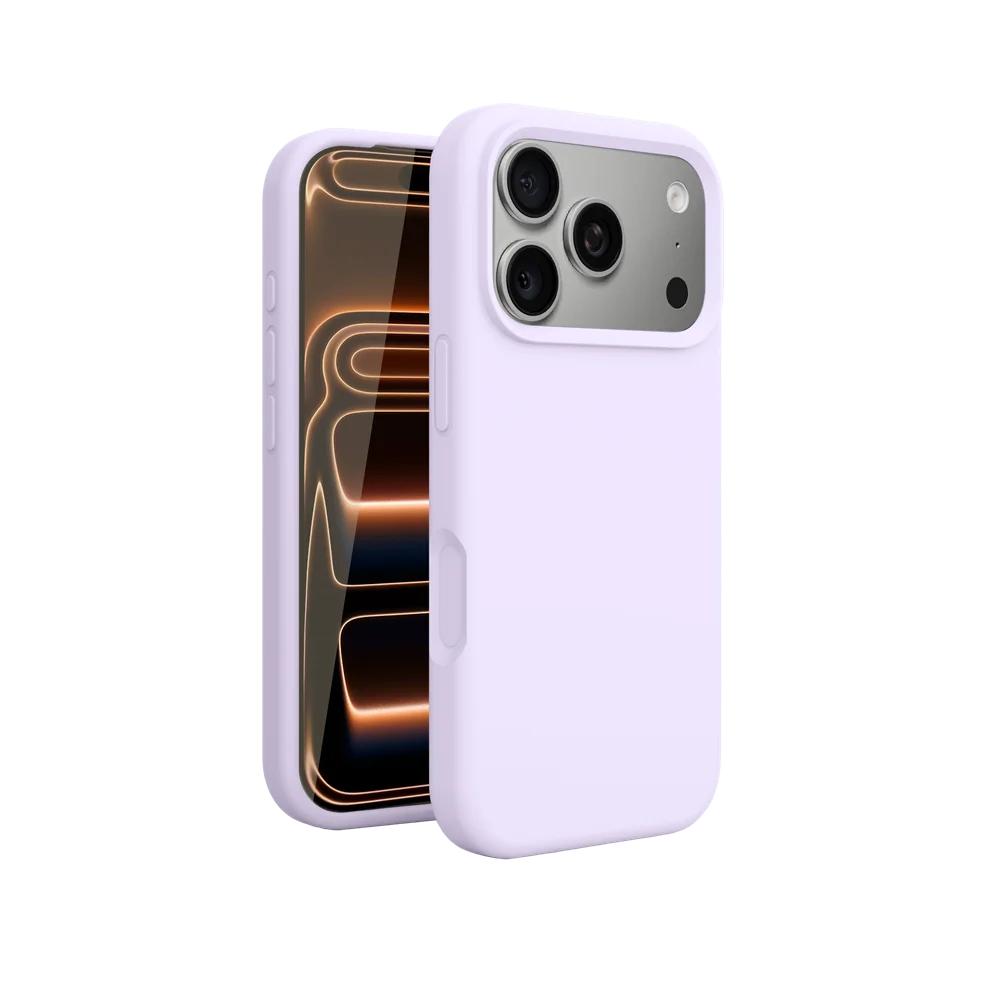 Al Liquid Silicone Phone Case For For Iphone 17 16 1 14 Pro Max 17Pro 17 Soft Bumper Shockproof Matte Cover Phone Accessories