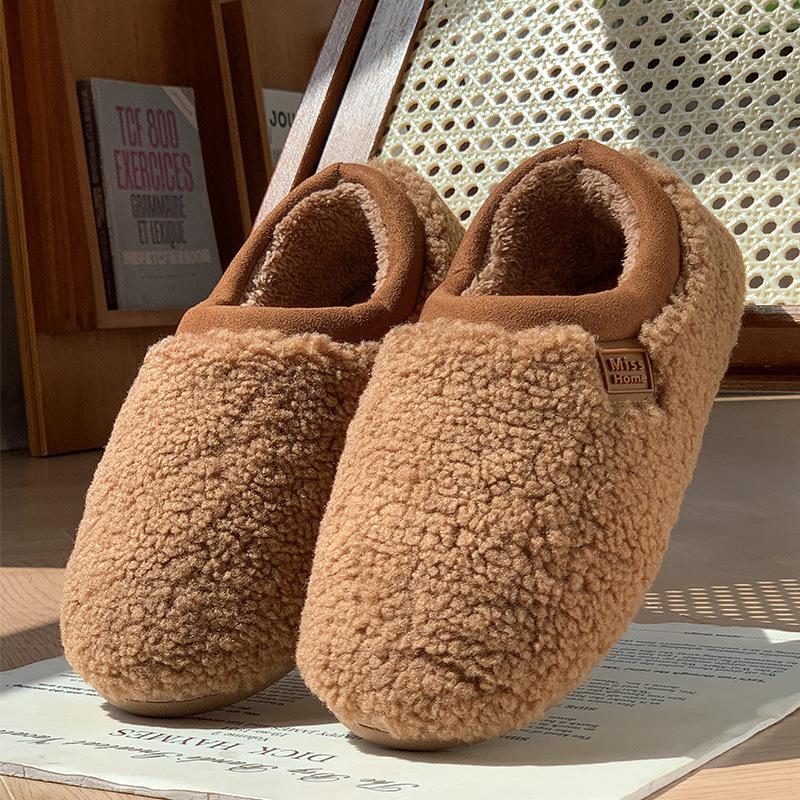 Cotton Shoes, Women's Shoes, Home Slippers, Padded and Anti-slip Design