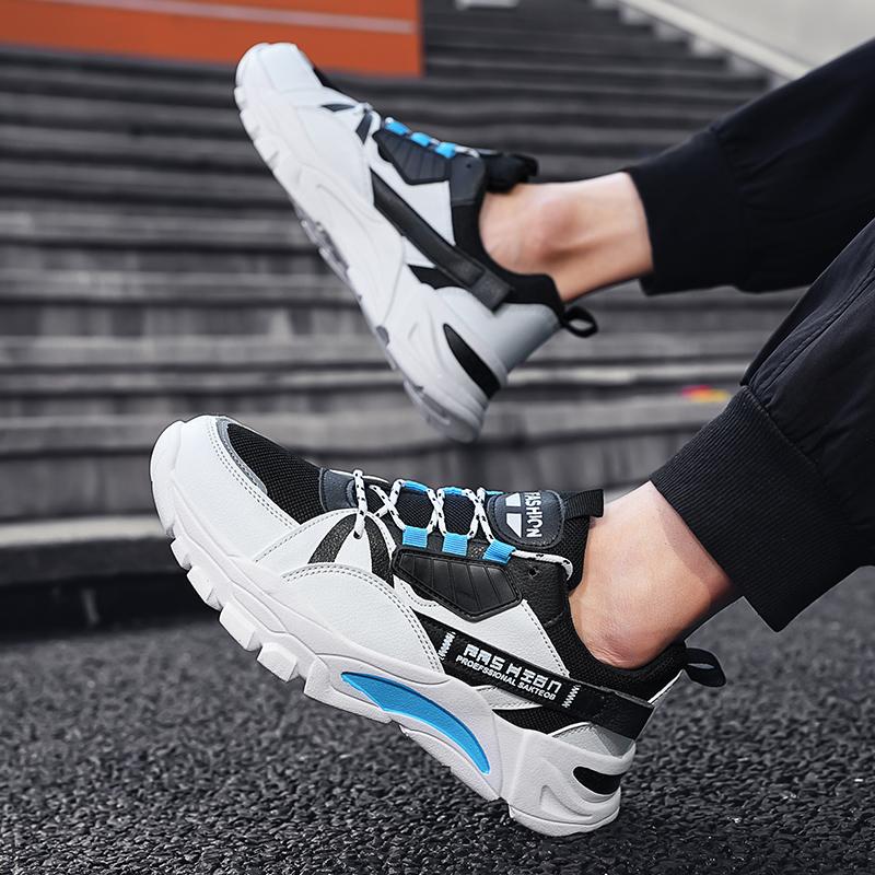 New Breathable Mesh Surface Leisure Running Shoes All Match Youth Sports Shoes Deodorant Soft Soled Men's Shoes