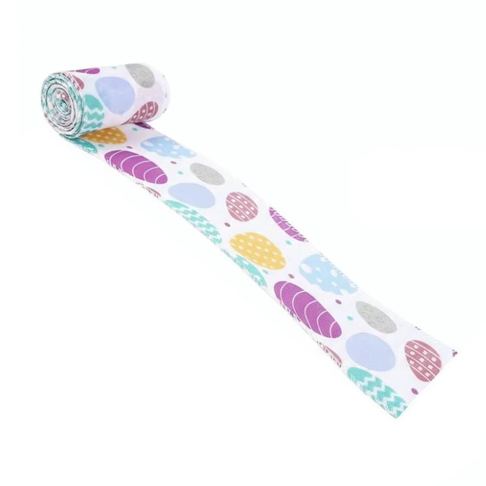 Vibrant Colors Easter Printed Ribbons Cartoon Gift Packaging Ribbon  Easter Baskets