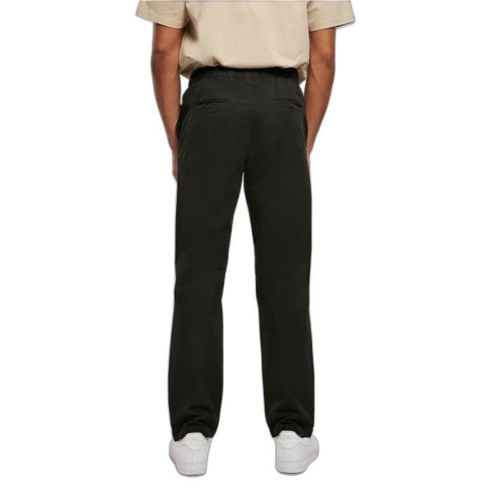 Pantalon droit fendu Urban Classics - noir - 2XL