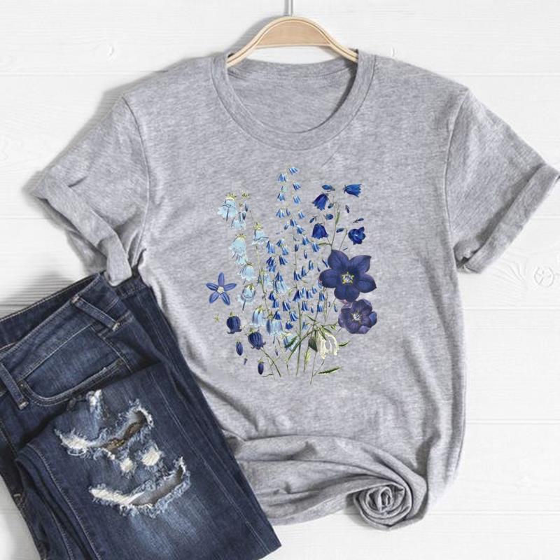 Tricou cu scrisoare Trend Top Moda Tricou Îmbrăcăminte anii 90 Sweet Panda Casual mânecă scurtă Femei Print Lady Femeie Tricou grafic