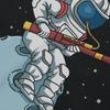 Funny Astronaut Bassoon Band Player Bassoonist T Shirts Graphic Streetwear Short Sleeve Birthday Gifts Summer Style T-shirt Men