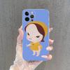 Contemporary Art Yoshitomo Nara Phone Case For IPhone 17 16 15 14 13 11 12 Pro Max 16 Plus Transparent