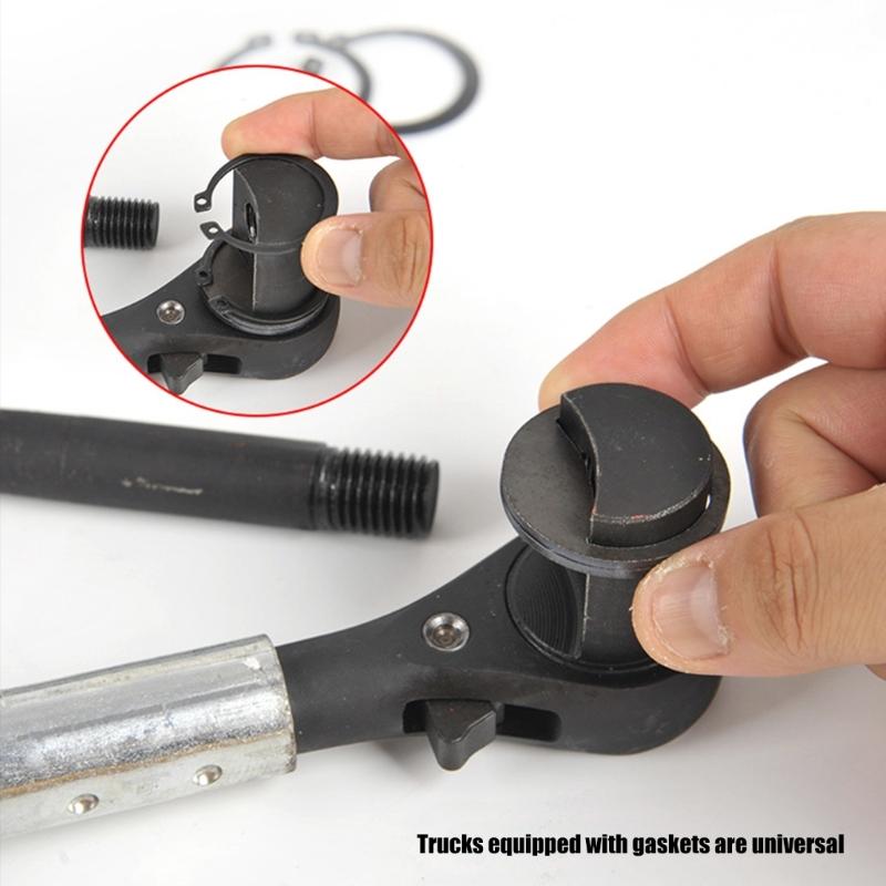 Truck Steel Cable Tightening Wrench Rope Tightener with Nonslip Long Handle Truck Steel Cable Tightener