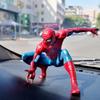 Hot Heroes Avengers Spider Man Captain America Hulk Iron Man Anime Figure Car Ornament Cute Model Toys Cake Decor Accessories