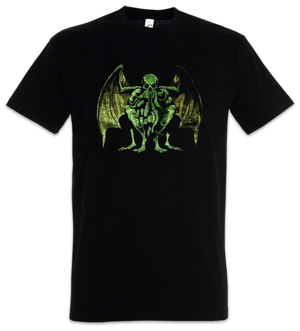 Cthulhu XVII Men s T-Shirt Mens Womens Tees Top Call Horror Arkham H. P. Lovecraft Miskatonic R LYEH 2XL