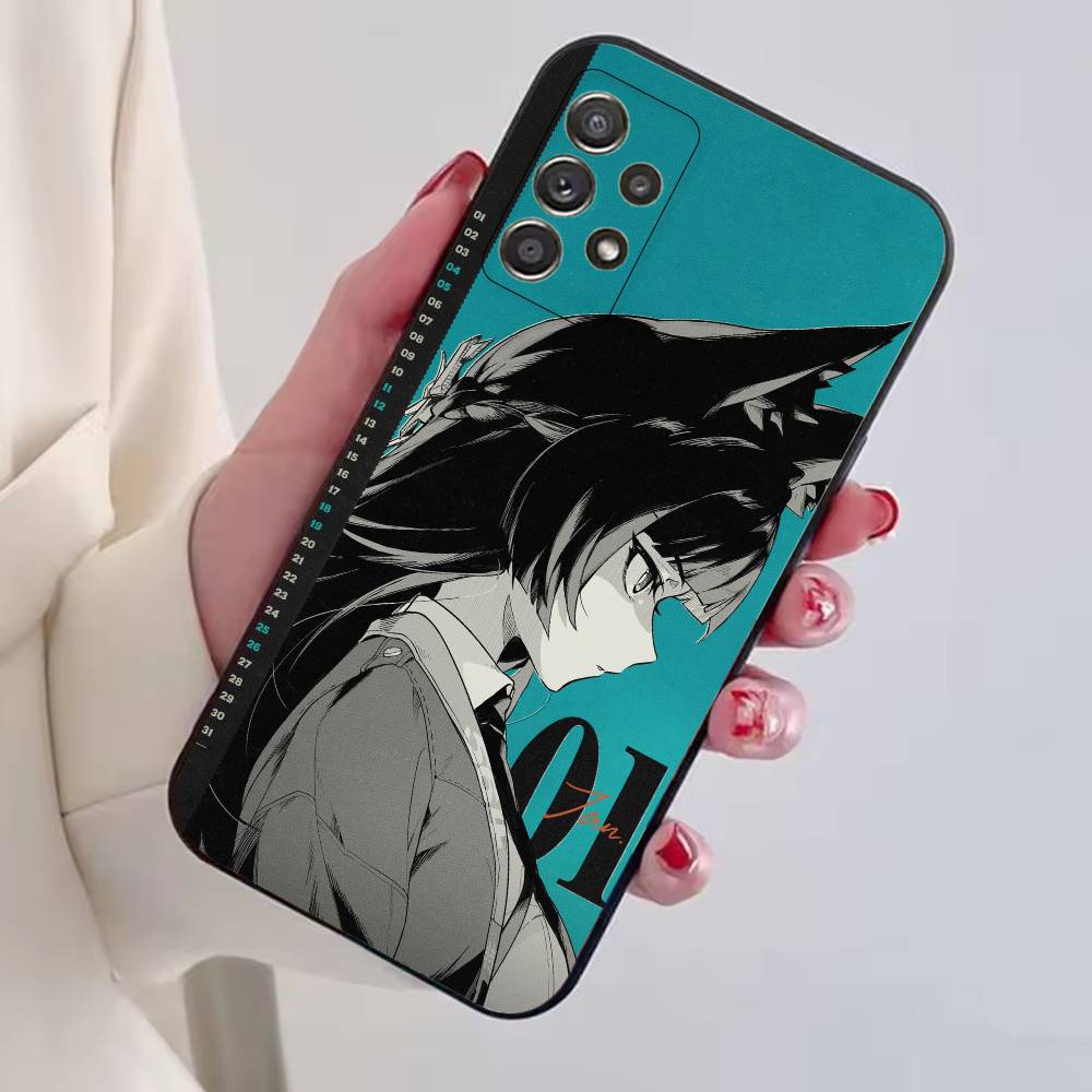 Game ZZZ Hoshimi Miyabi  Phone Case For Samsung S25,S24,S21,S22,S23,S30,Ultra,S20,Plus,Fe,Lite,Note,10,Black Cover