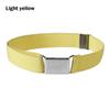 Gift Pants Strap Solid Color Boys Girls Alloy Buckle Waistband Kids Canvas Belt Adjustable