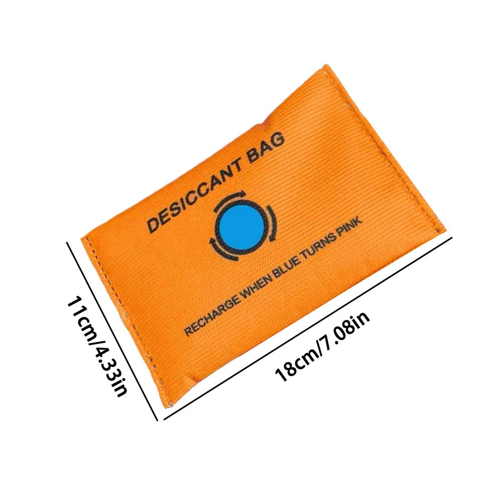 Car Dehumidifier Leak-Proof Silicone Beads Desiccant Reusable Humidity Absorber For Windscreens Interior Closet Basement Garage