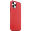 Coque pour iPhone 12 - Premium - Rouge - Antichoc - Anti-dérapante - Souple