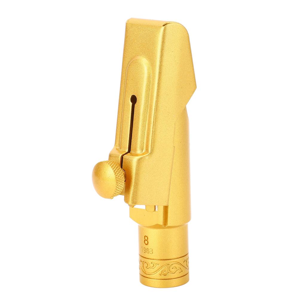 Altsaxophonmundstück 8C Messing vergoldet Es-Altsaxophonmundstück zum Ersatz