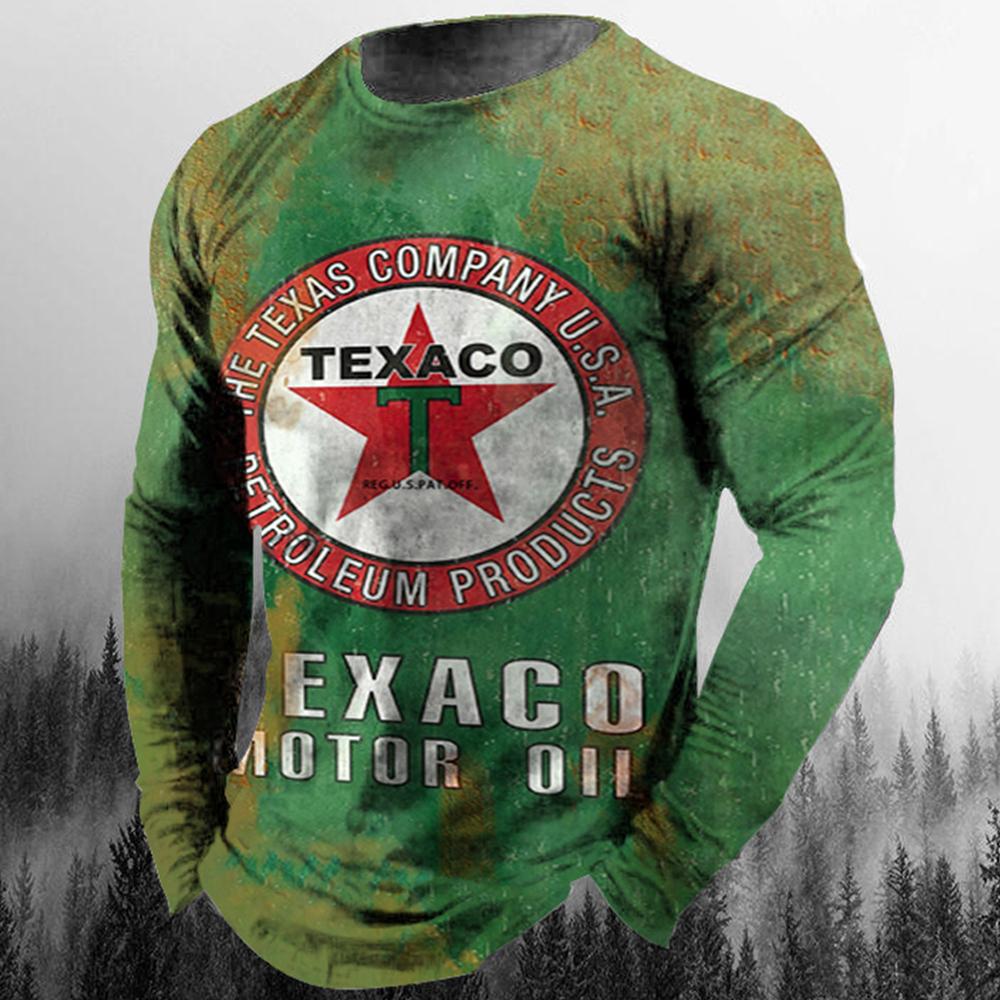 Men's T-Shirt,3D Printing, O-neck ,Long Sleeve,Casual,Lightweight - Main Image