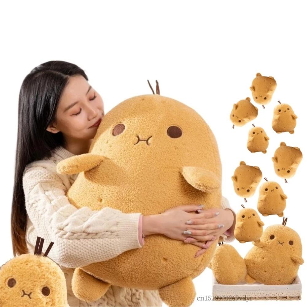 Hot 53cm Fun Potato Vegetable Stuffed Plush Toys Fried Potatoes Plush Doll Cartoon Decorate Room Super Soft Toys Easter Gifts
