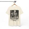 Skeleton Drinking Party Shirt Funny Mixed Drinks Graphic Tee Humor Shirt for Halloween Sarcastic Feelings T-Shirt Men Clothing