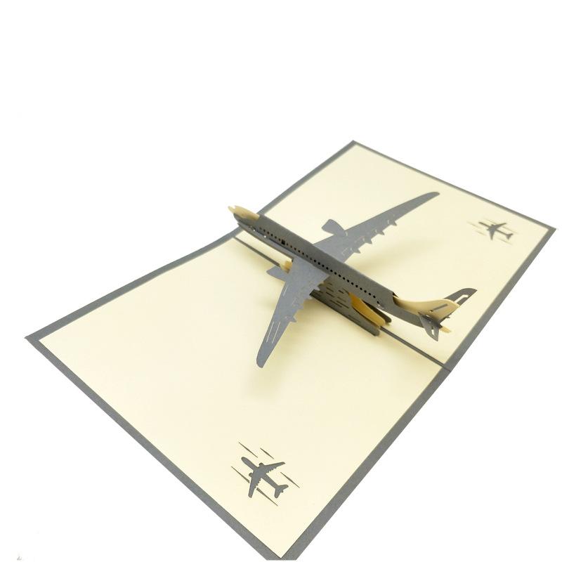 3D Pop Up Invitations Card 3D Paper World Attractions Birthday Greeting Cards 3D Tourist Postcard Save The Date Boy Present Card