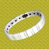 Black and White Ceramic Magnetic Men’s Bracelet - Christmas Gift