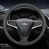 Genuine Leather Chevrolet Steering Wheel Cover for Cruze, Lanos, Sail, Malibu XL, Cavalier, Orlando, Equinox