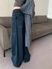 High Waist Women's Loose Straight Jeans - Slim, Wide Leg, 2024 Style for Spring, Autumn, Winter