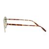 Montblanc Mirror Logo Square Sunglasses Men sunglasses Gold MB0137SK003