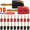 Portable 32A 4mm Banana Plug Solderless Quick Connect High Current Gold-Plated Banana Connectors Audio Copper Speakers AmplifierGood Product
