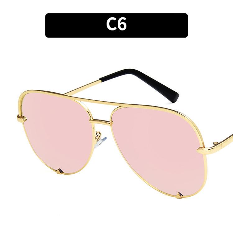 

Женские солнцезащитные очки, металлические солнцезащитные очки с двойной перекладиной, мужские и женские солнцезащитные очки для вождения