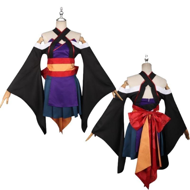 Elegant Cosplay Set With Headpiece For Anime Theme Conventions