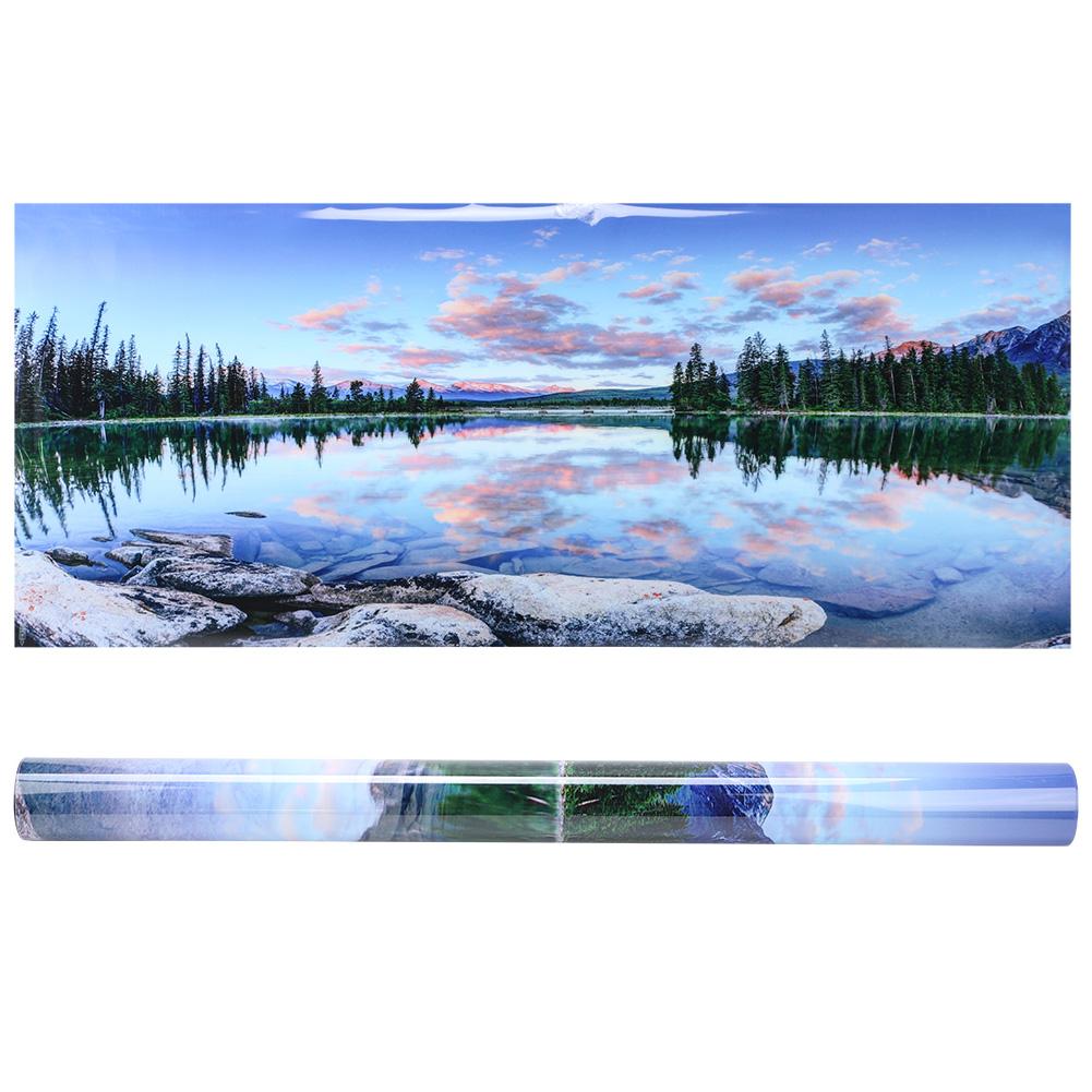 

Фоновый постер декоративная картина ПВХ наклейка пейзаж изображение для аквариума Fish Tank122x50см