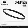 WRELS Elastic Thin Headbands Anti-Slip Sweat Absorbent Fitness Headbands Yoga Headwear for Women Sweat Hairband Sport Headbands