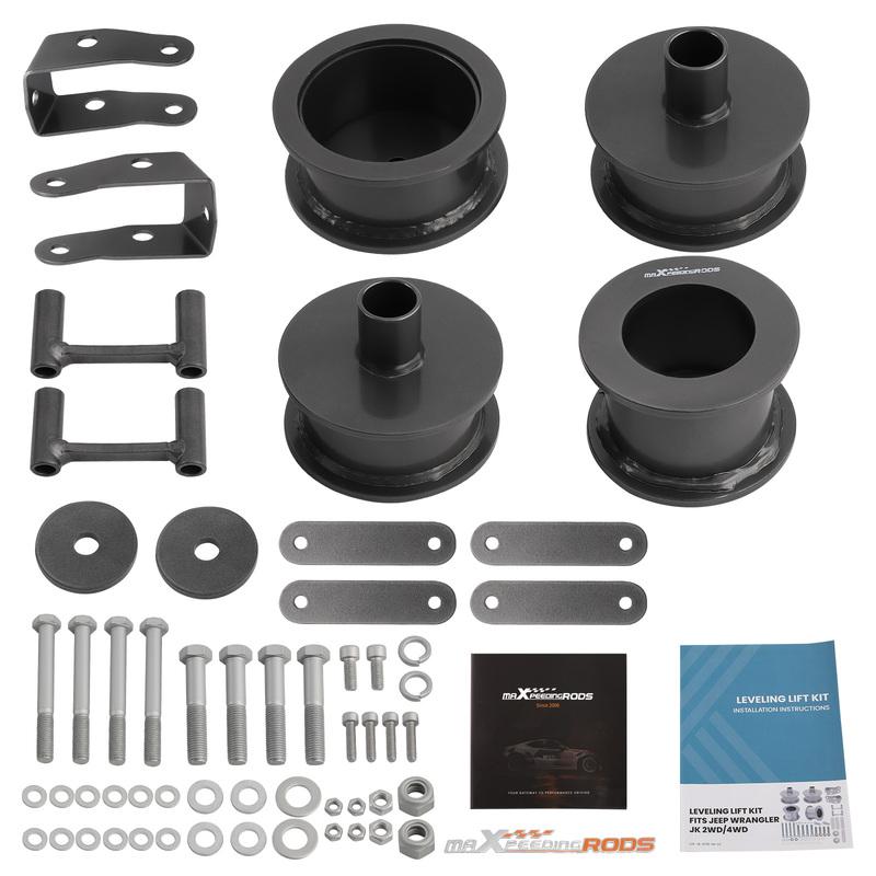 

3inch Front & Rear Full Lift Kit & Shock Extenders For Jeep Wrangler JK 07-18