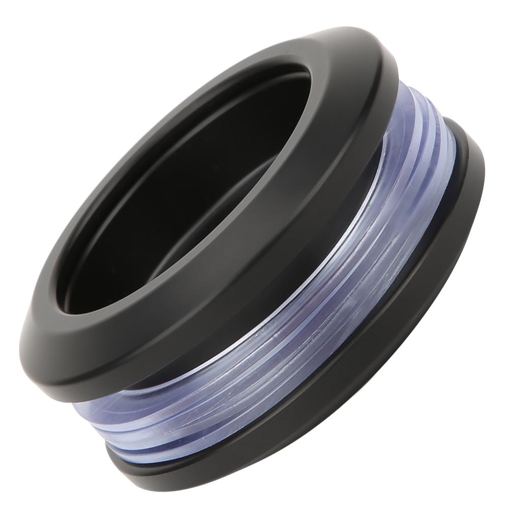 Round Double Side Sliding Door Handle Concealed Bathroom Wood Glass Door Knob Hardware