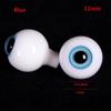 Cute Blue Gold Glass Eyes 2 Colors DIY Doll Making Crafts New Textured Glass Eyeball  For BJD Dolls