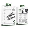 Cable USB-C - USB-A / USB-C 480Mb/s 3A 0.2m - Black