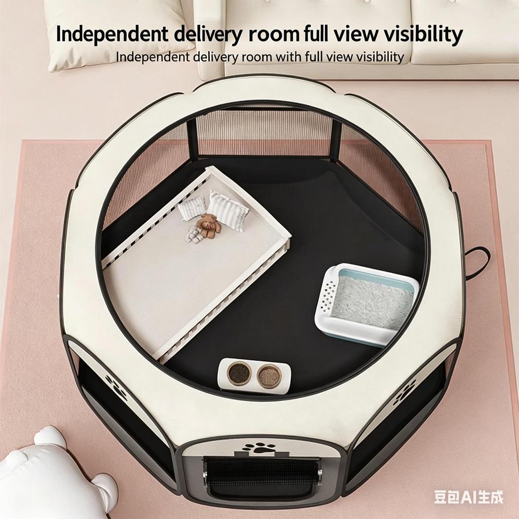 Cat maternity room winter birth nest installation-free folding cat nest