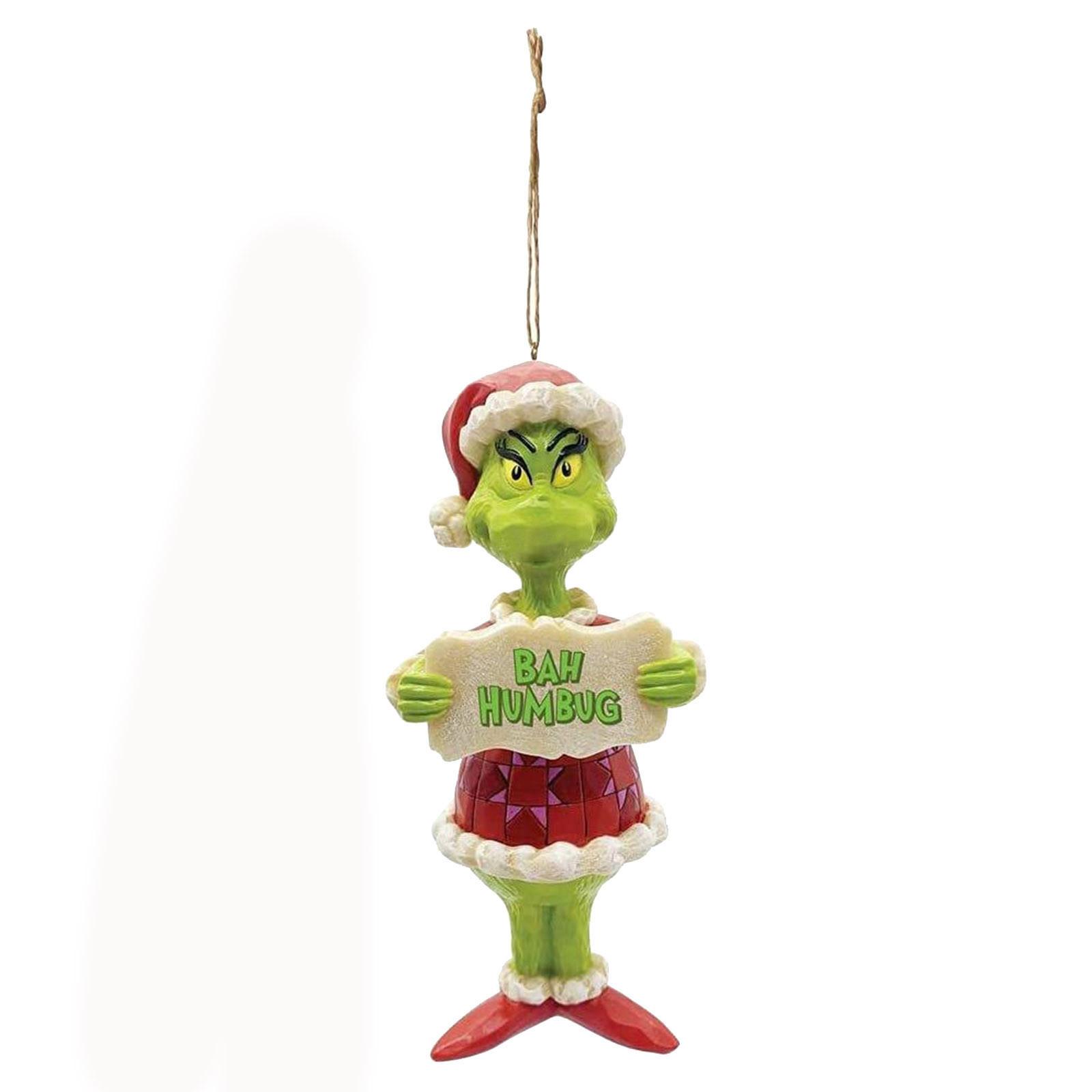 

Christmas Ornaments Acrylic Flat Xmas Tree Hanging Decoration Xmas Thief Printed Ornament Christmas Tree Holiday Party Decor For Family Friends
