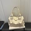 Fashion Retro Pu Rivet Shoulder Handbag European Style Daily Bag For Women