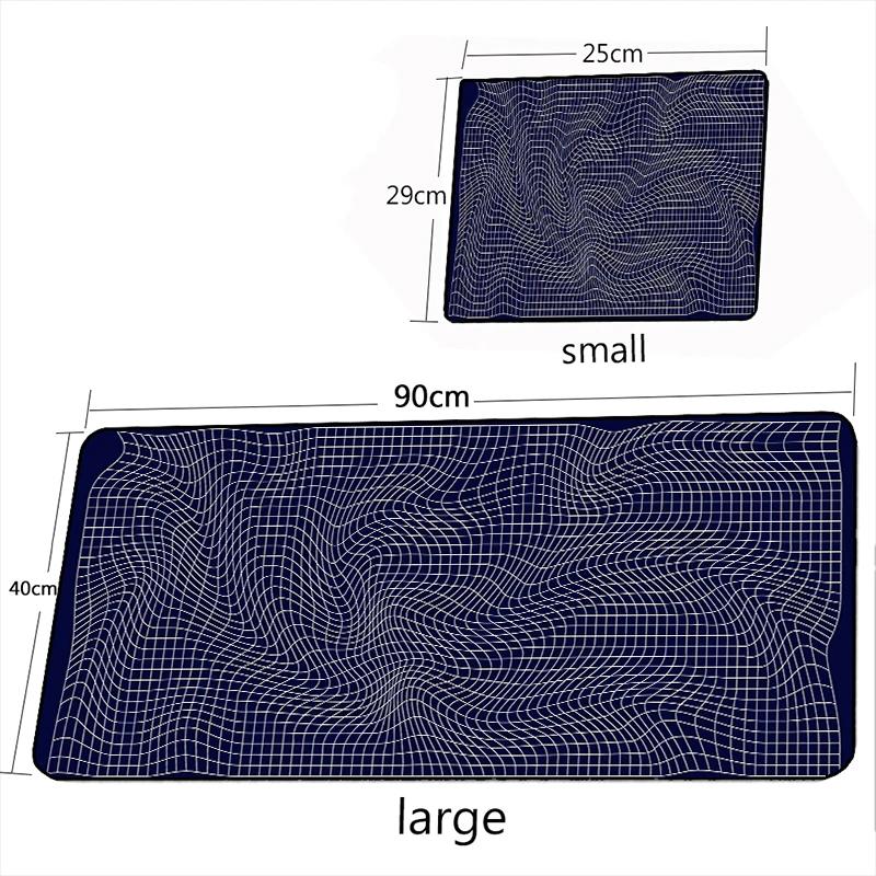 Schwarz Weiß Textur Mauspade Gamer XXL Groß Mechanische Tastatur Mauspade Pad Mauspad für Laptop Schreibtischmatte Büro Zubehör