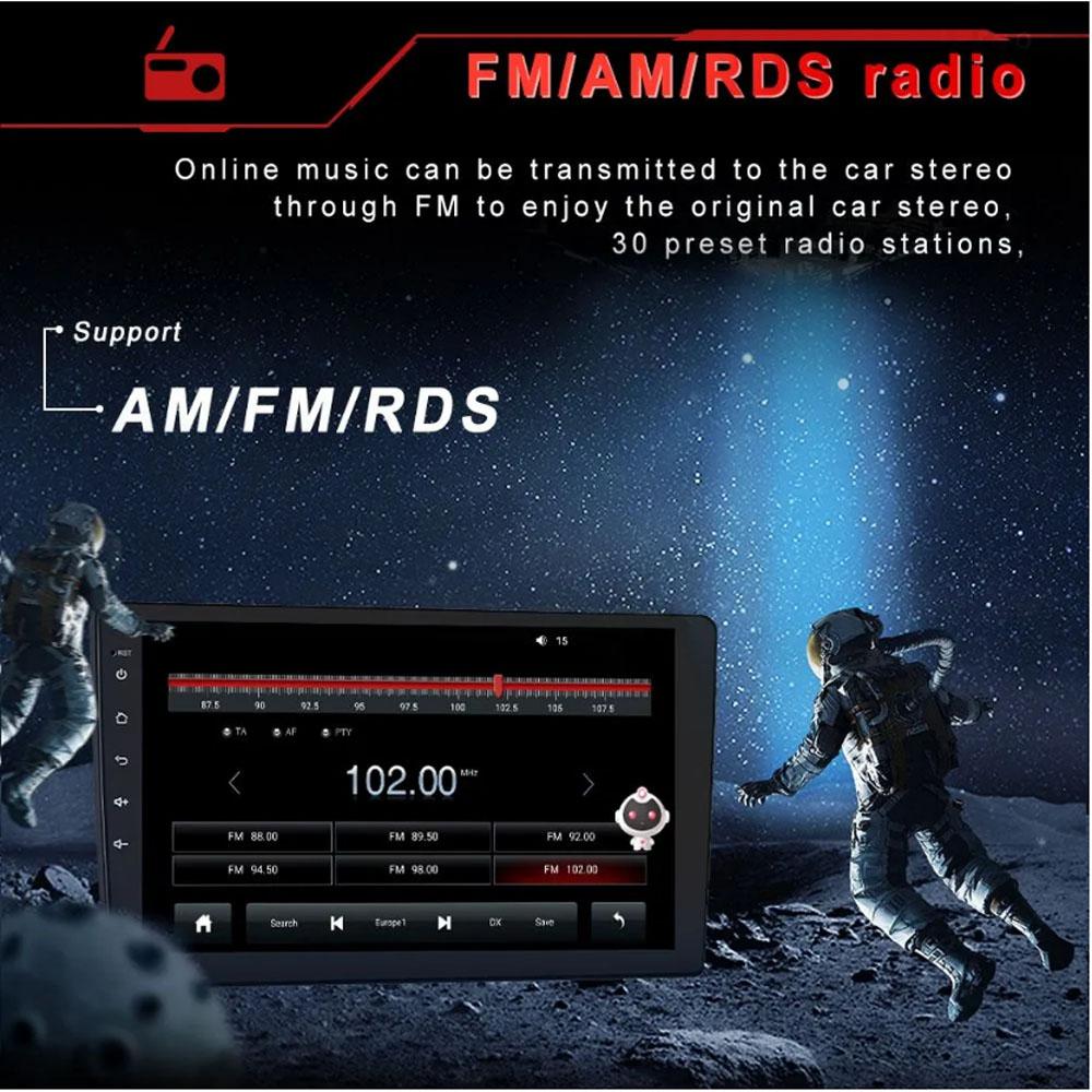 2 Din Android 7 9 10 Cal samochodowy multimedialny odtwarzacz wideo 2DIN radio stereo GPS dla styl Tesla Nissan Hyundai Kia Toyota Honda