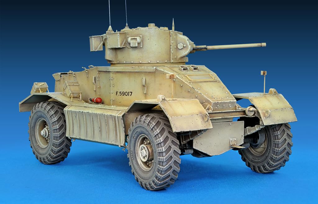 WWII British Army AEC Armored Car Mk.I серый