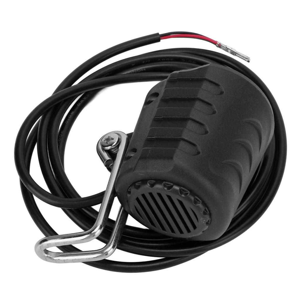 Electric Scooter Headlight Bright LED Inbuilt Horn Waterproof Easy Installation Electric Bicycle Headlamp