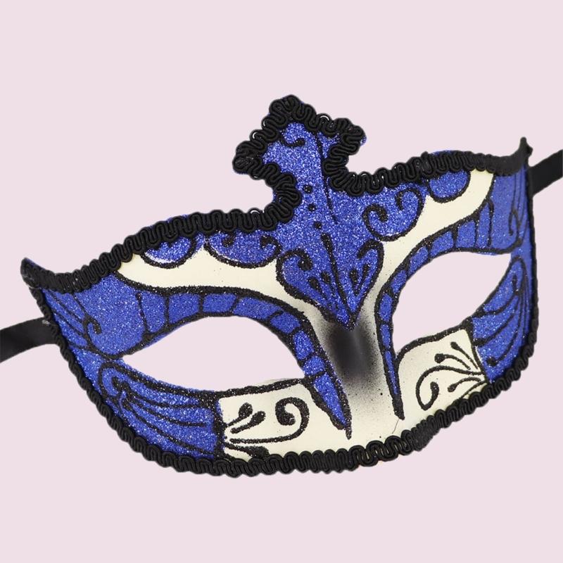 Masquerade Mask for Women Halloween Mask, Halloween Cosplay Eyemask Masquerade Half Mask Accsessory