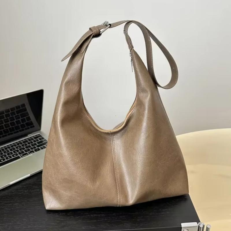 Fashion Leather Tote Bag for Women  Trend Female Simple Large High Capacity Shoulder Bag Women Handbags Messenger Bags