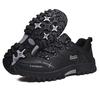 New Leather Sneakers Breathable Men Casual Shoes Comfortable Walking Shoes Non-Slip Outdoors Hiking Shoes Fashion Men's Shoes